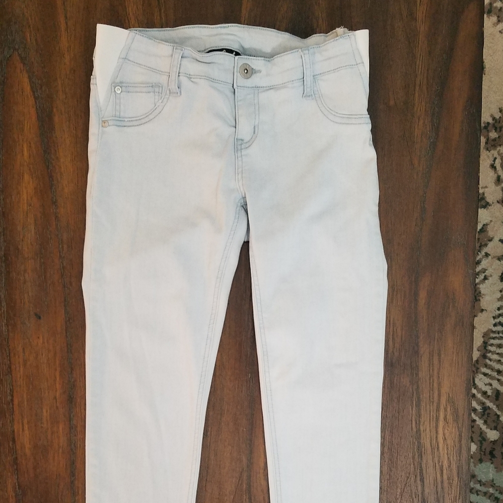 LED Luxe Essentials Denim, maternity jeans.